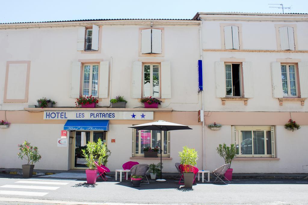 Contact Hotel Les Platanes Villeneuve Sur Lot Centre Екстер'єр фото